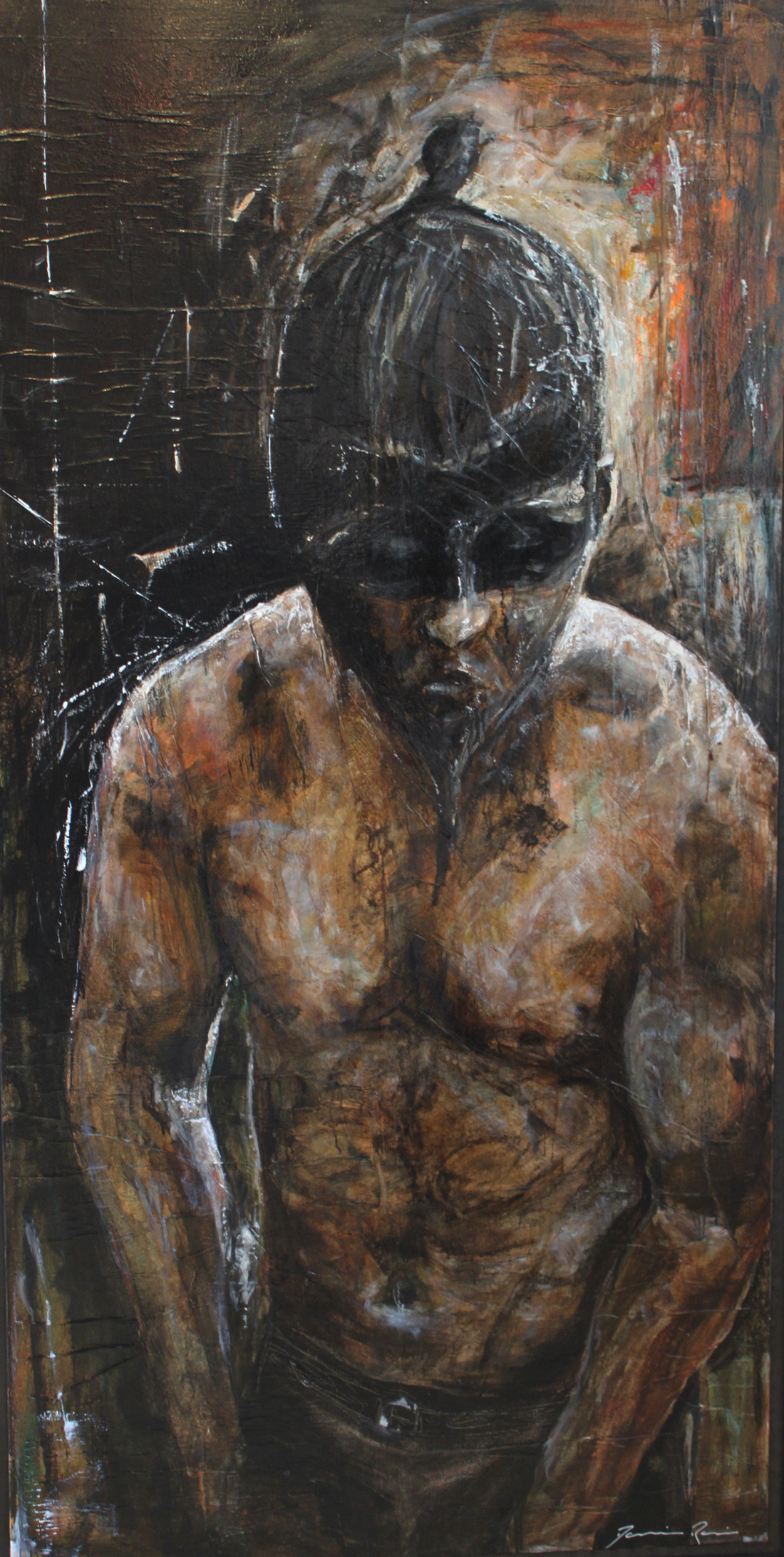 damien-rais-peinture-huile-Contrôle